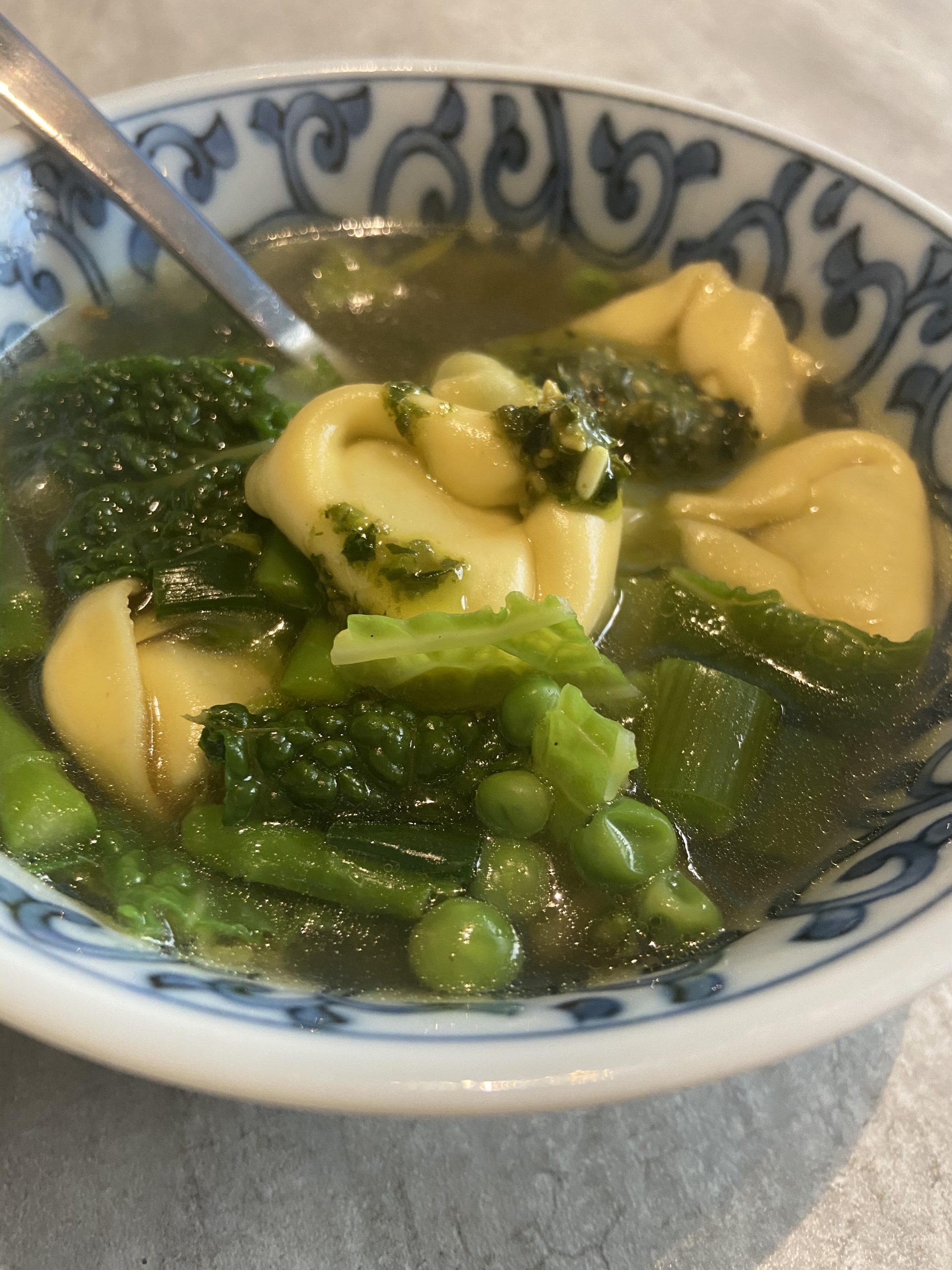 Read more about the article Fresh Green Drop Soup